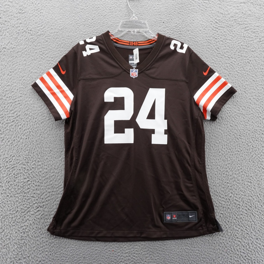 Nike Cleveland Browns Nick Chubb 24 NFL On Field Jersey Mens XL Brown NEW